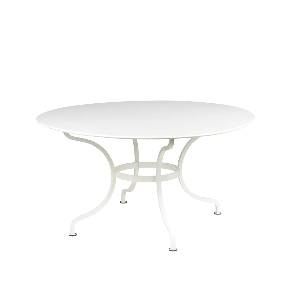 Romane bord runt, cotton white Fermob