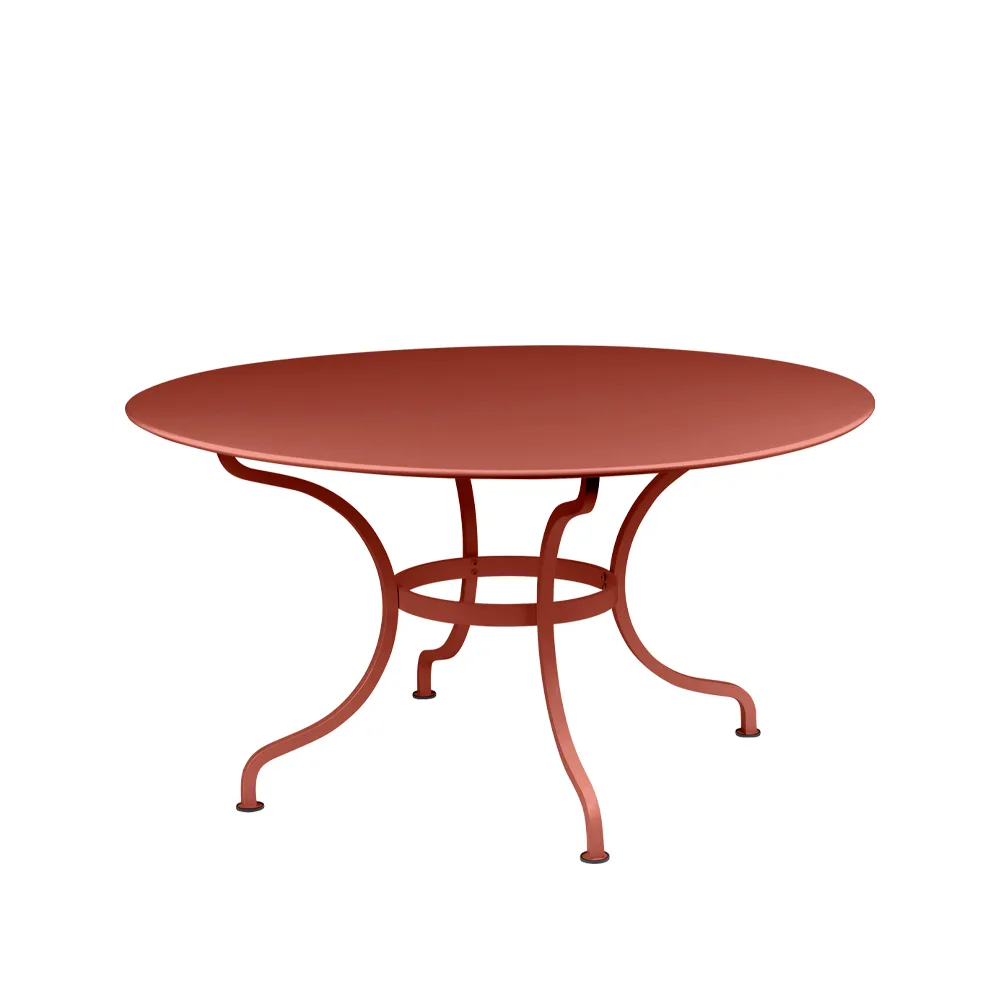 Romane bord runt, red ochre Fermob