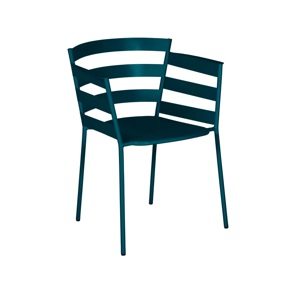 Rythmic karmstol, Acapulco blue (blå) Fermob