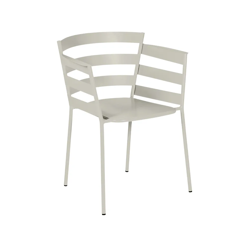 Rythmic karmstol, clay grey Fermob