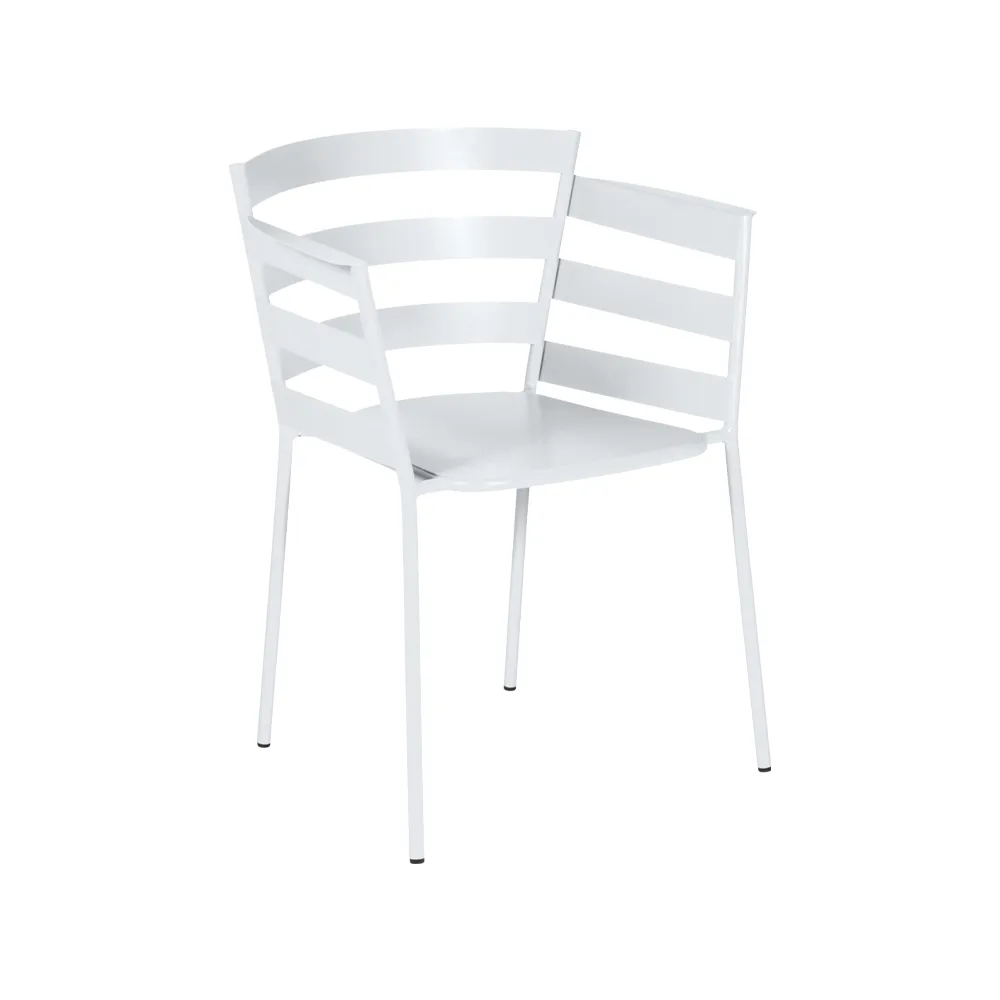 Rythmic karmstol, Cotton white (vit) Fermob