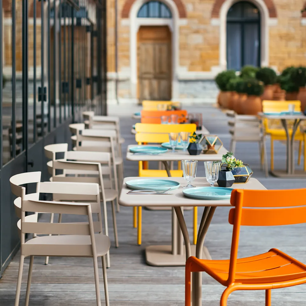 Rythmic karmstol, frosted lemon Fermob