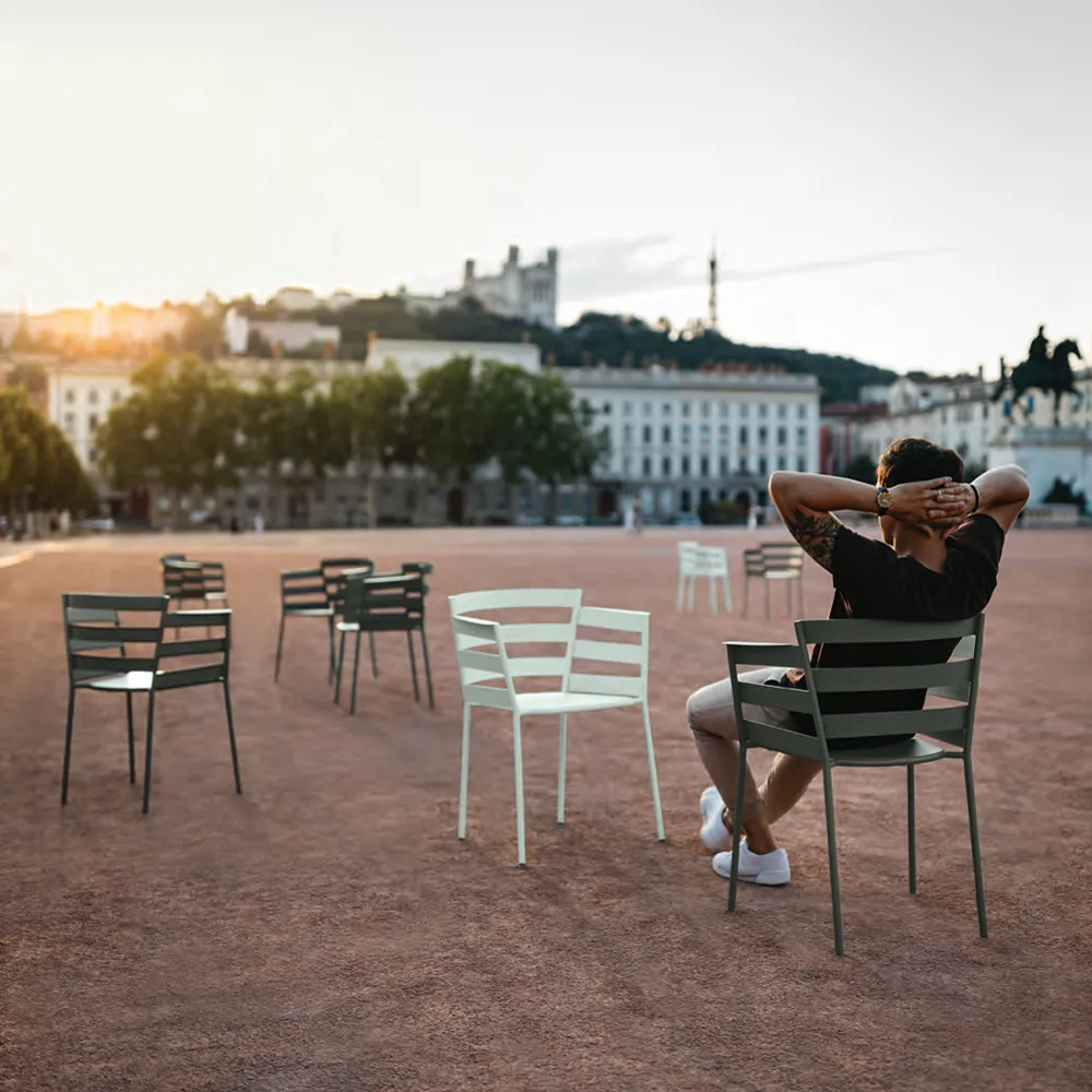 Rythmic karmstol, ice mint Fermob