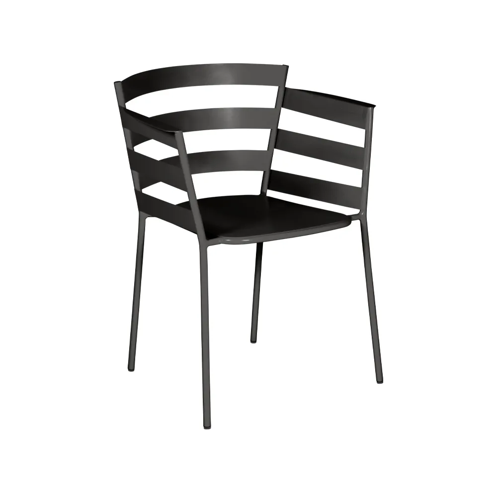 Rythmic karmstol, liquorice Fermob