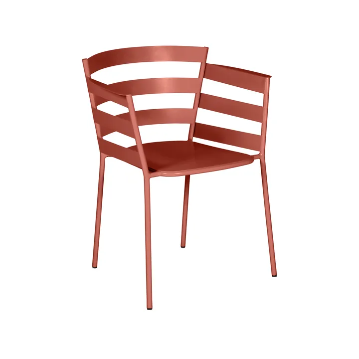 Rythmic karmstol - Red ochre (röd) - Fermob