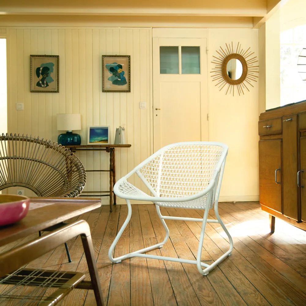 Sixties fåtölj, Red ochre (röd) Fermob
