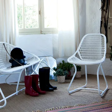 Sixties stol - Red ochre (röd) - Fermob