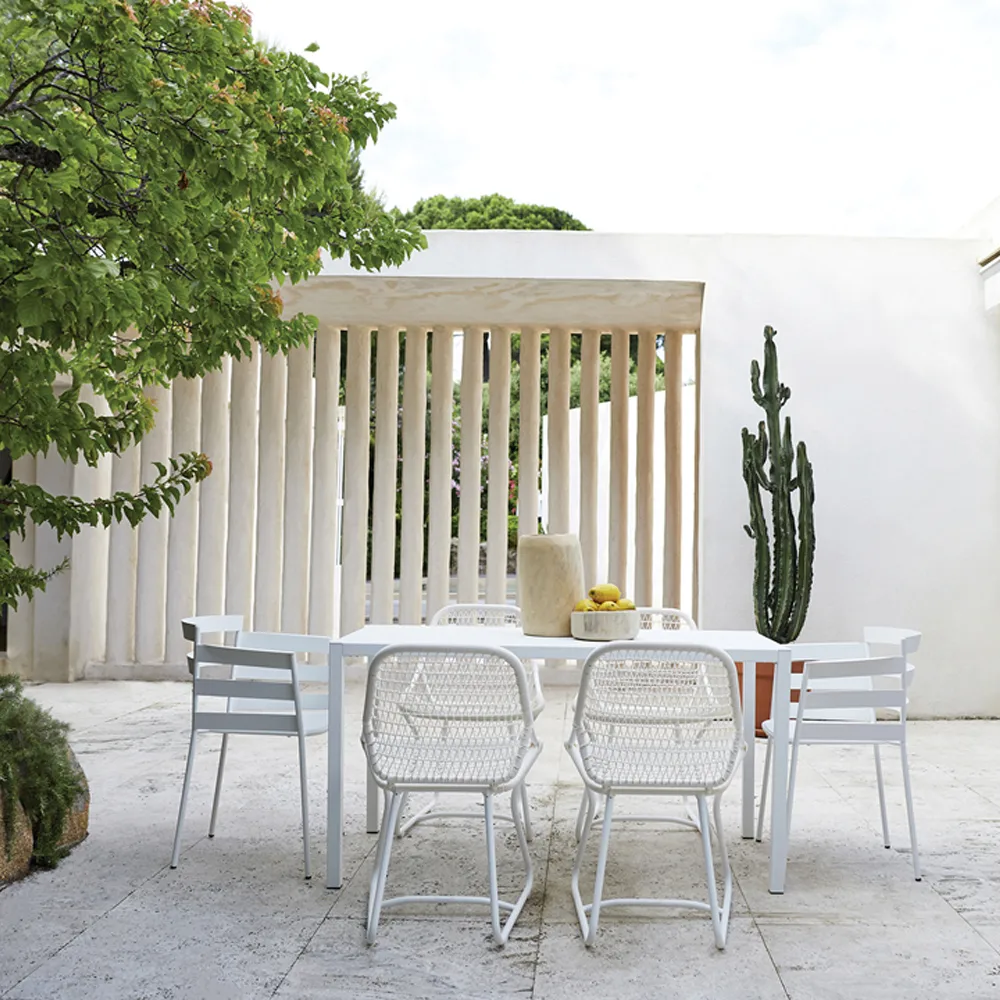 Sixties stol, red ochre Fermob