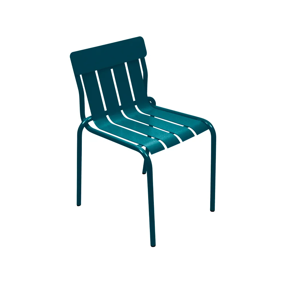 Stripe stol, Acapulco blue (blå) Fermob