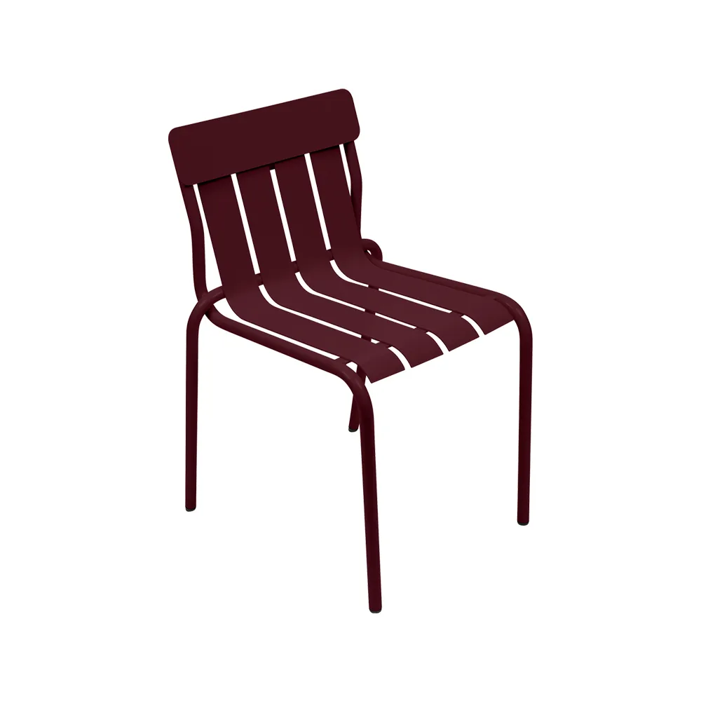 Stripe stol, black cherry Fermob