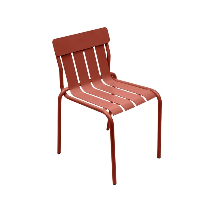 Stripe stol - Red ochre (röd) - Fermob