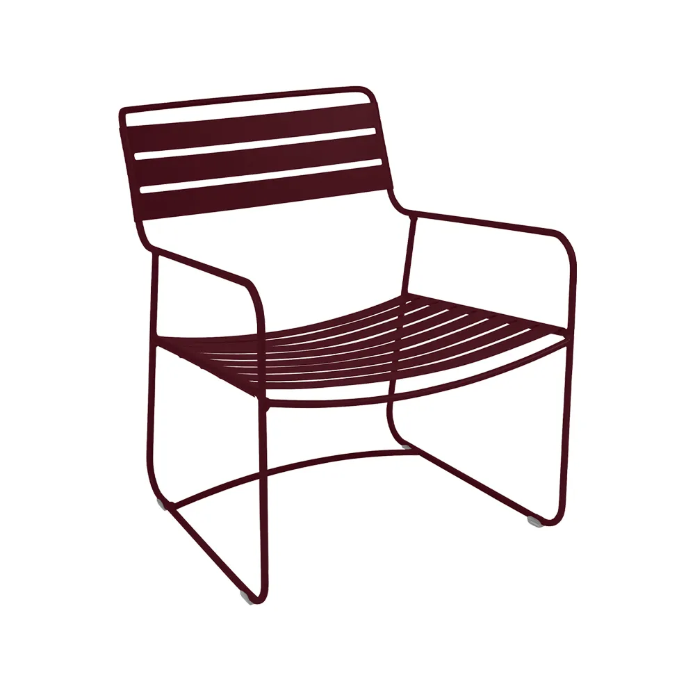 Surprising karmstol låg, black cherry Fermob