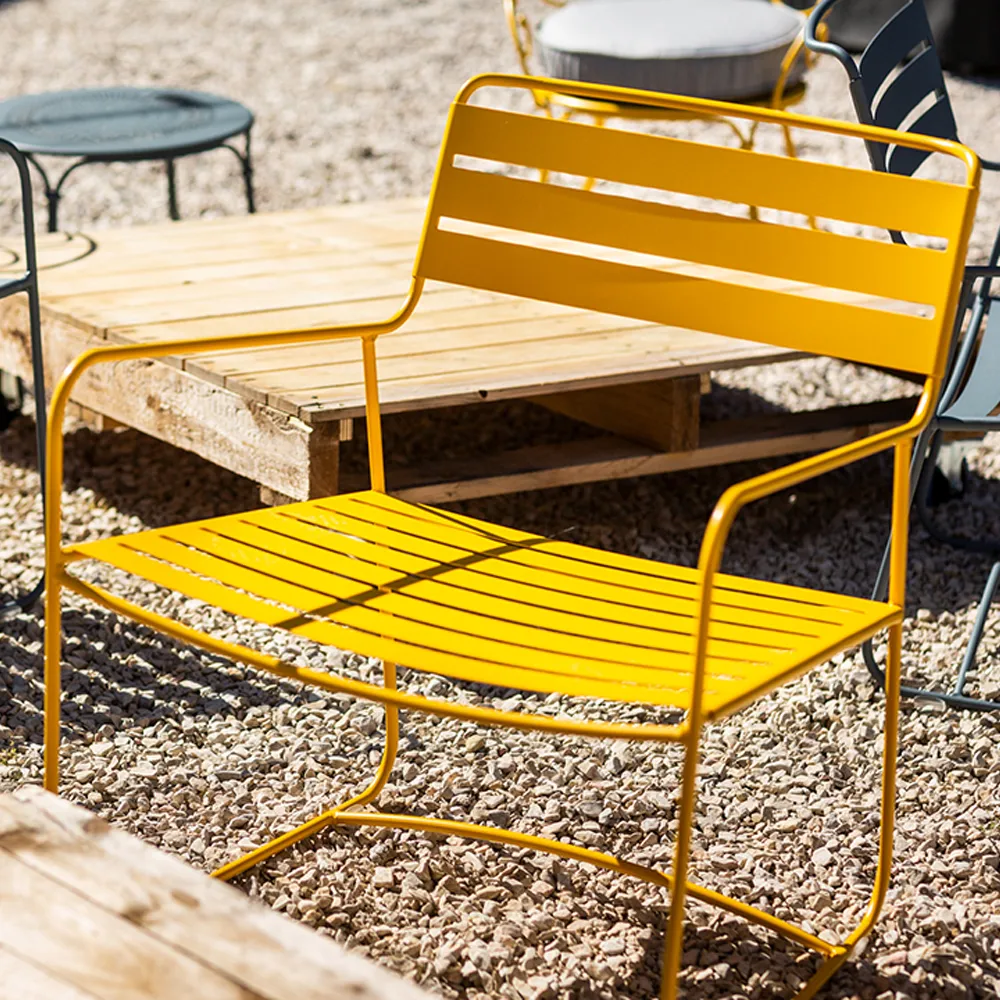 Surprising karmstol låg, cedar green Fermob