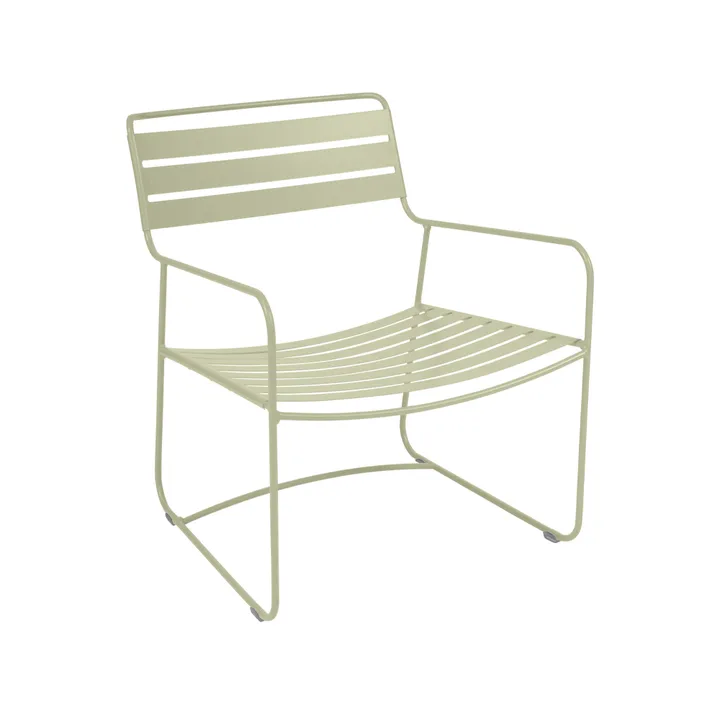 Surprising karmstol låg - Willow green (grön) - Fermob