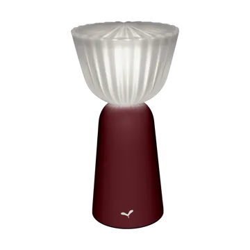 Swiing portabel bordslampa - Black cherry (vinröd) - Fermob