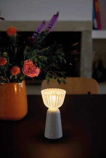 Swiing portabel bordslampa - Clay grey - Fermob