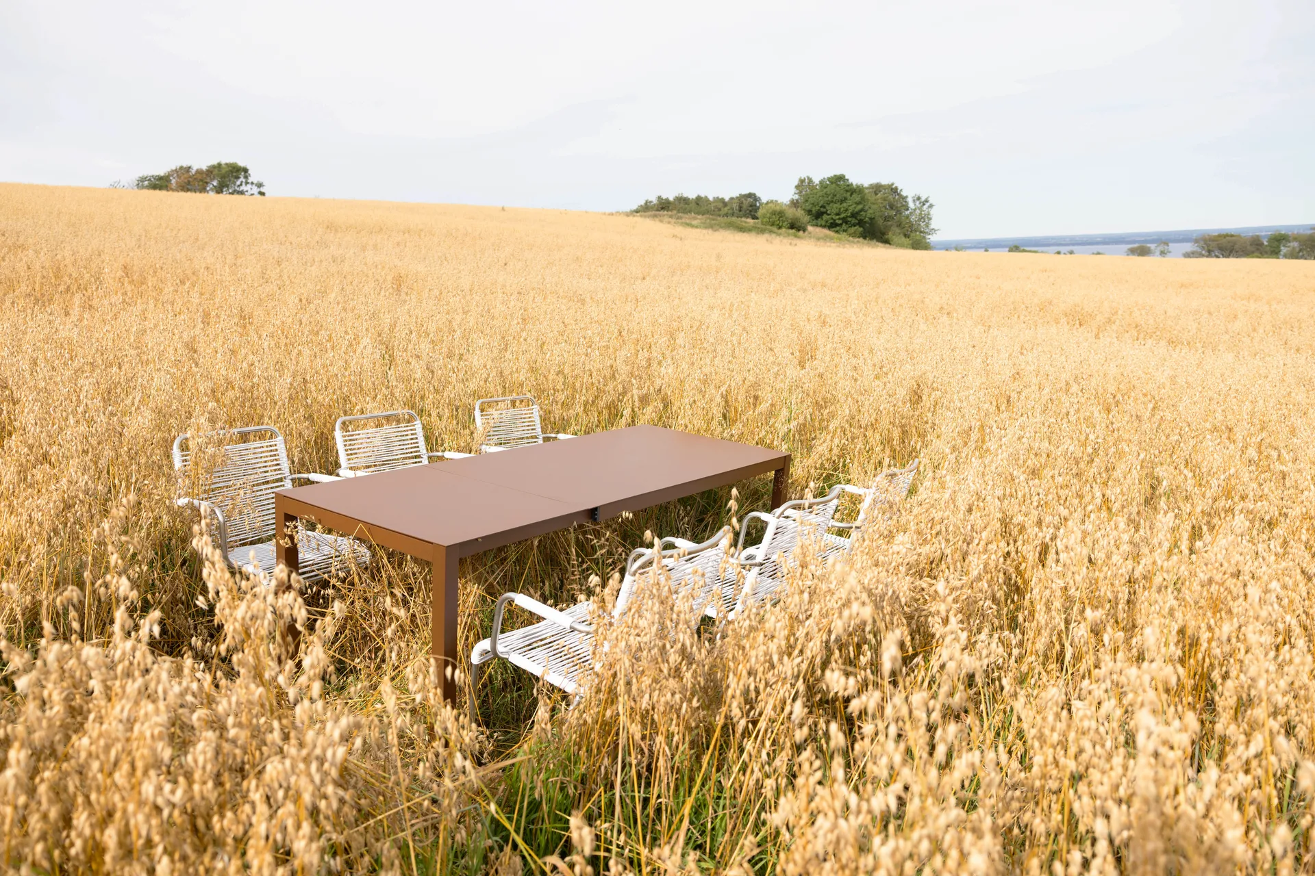 Aria förlängningsbart matbord 140-200 cm, Rust Fiam