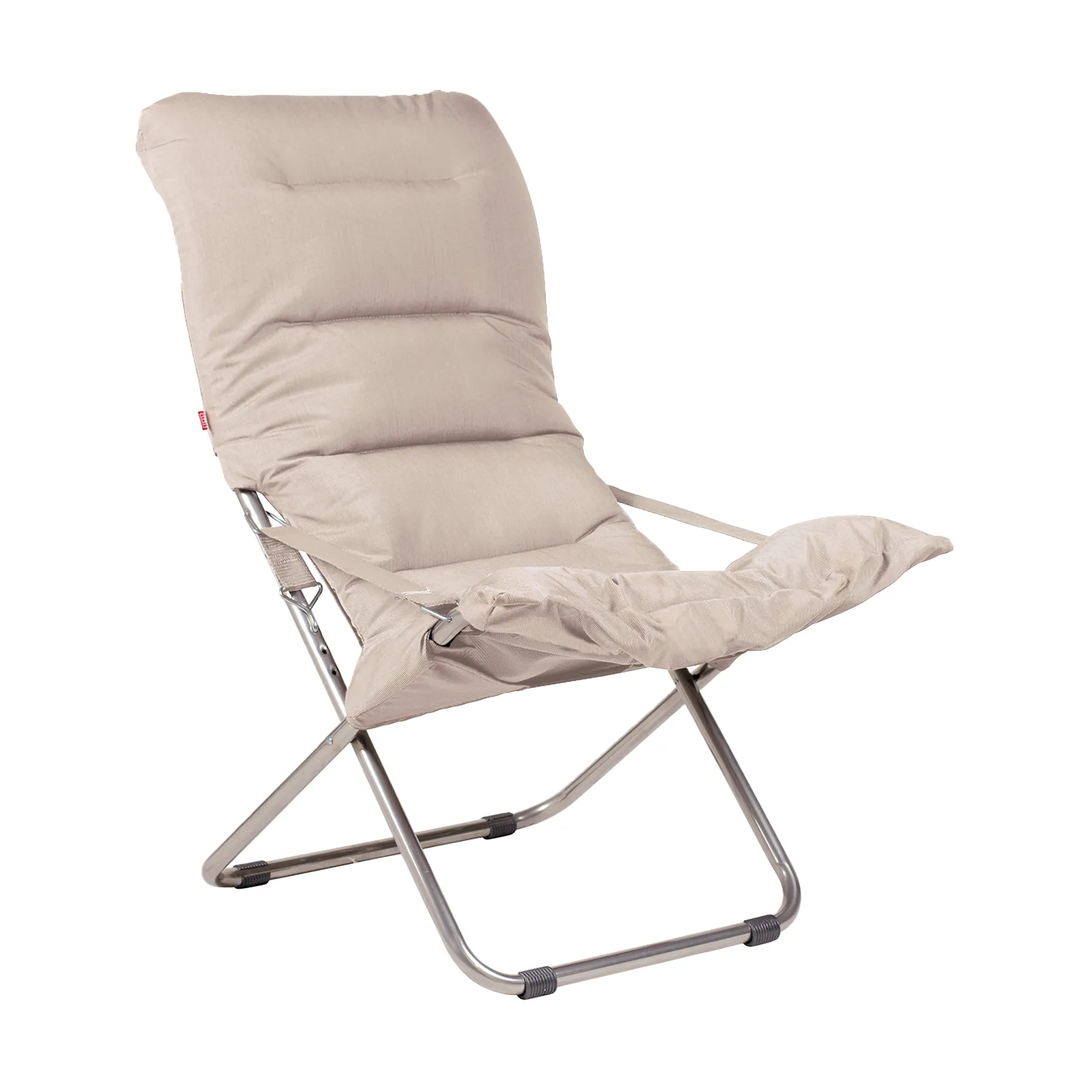Fiesta Soft solstol, Beige-aluminium Fiam