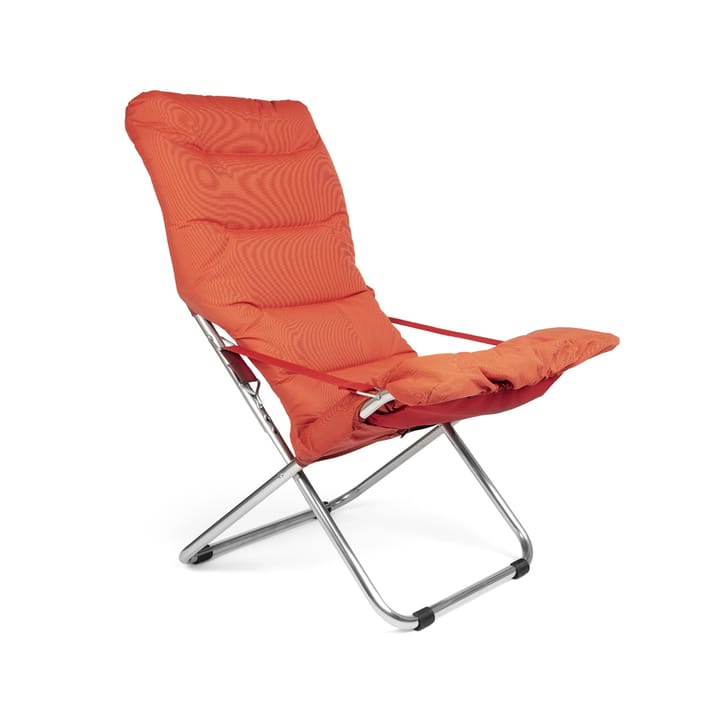 Fiesta Soft solstol - Tyg orange-aluminiumstativ - Fiam