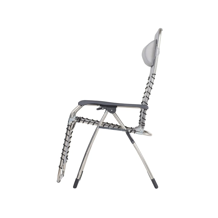 Movida solstol, Textaline grey-aluminium Fiam