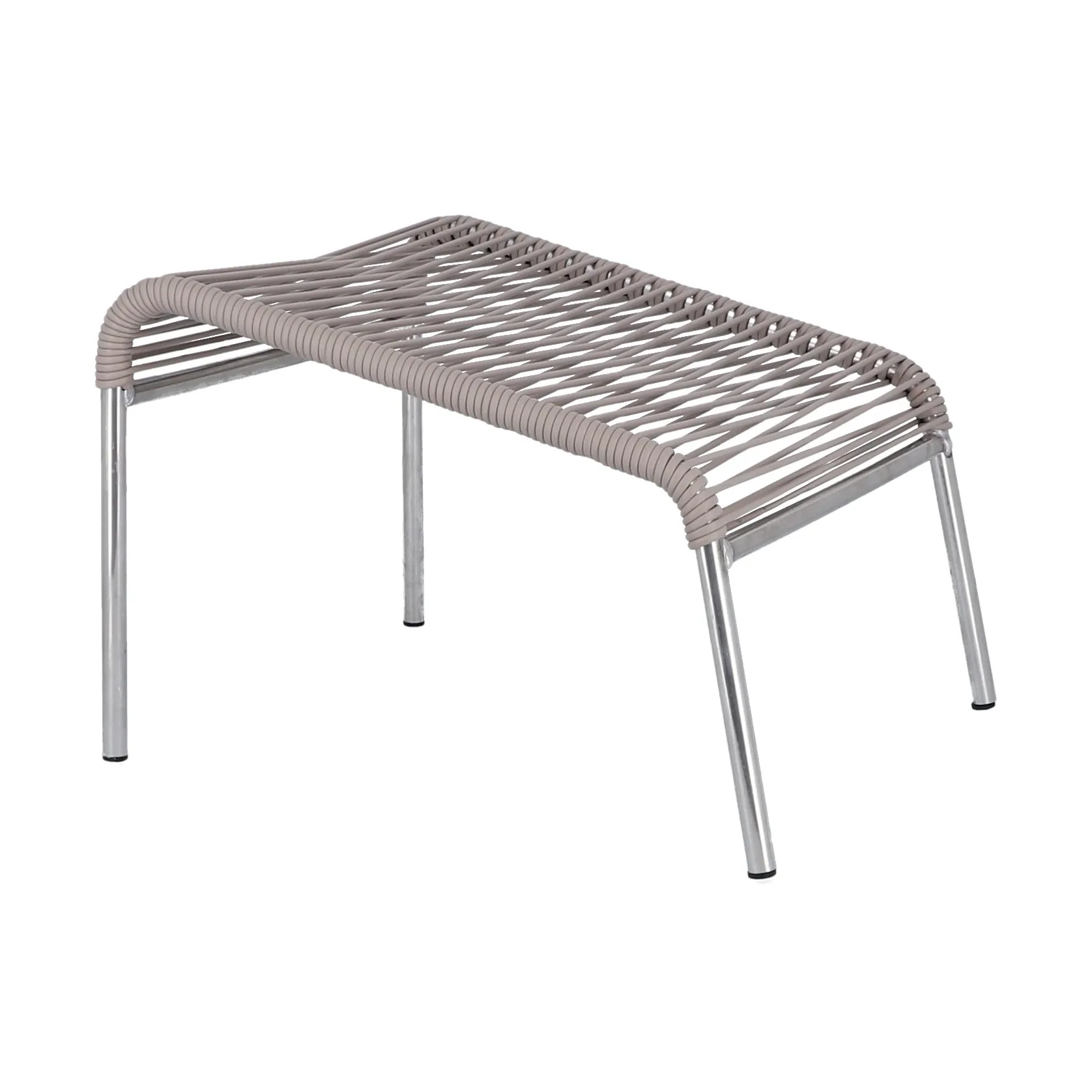 Mya Lounge fotpall, Taupe Fiam