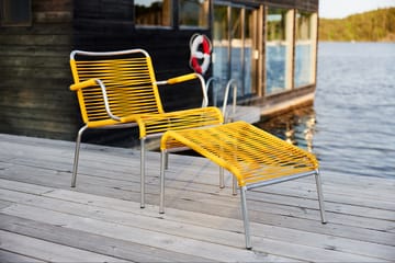 Mya Lounge fotpall - Yellow - Fiam