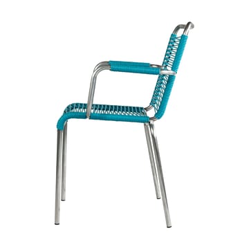 Mya Spaghetti karmstol - Turquoise - Fiam