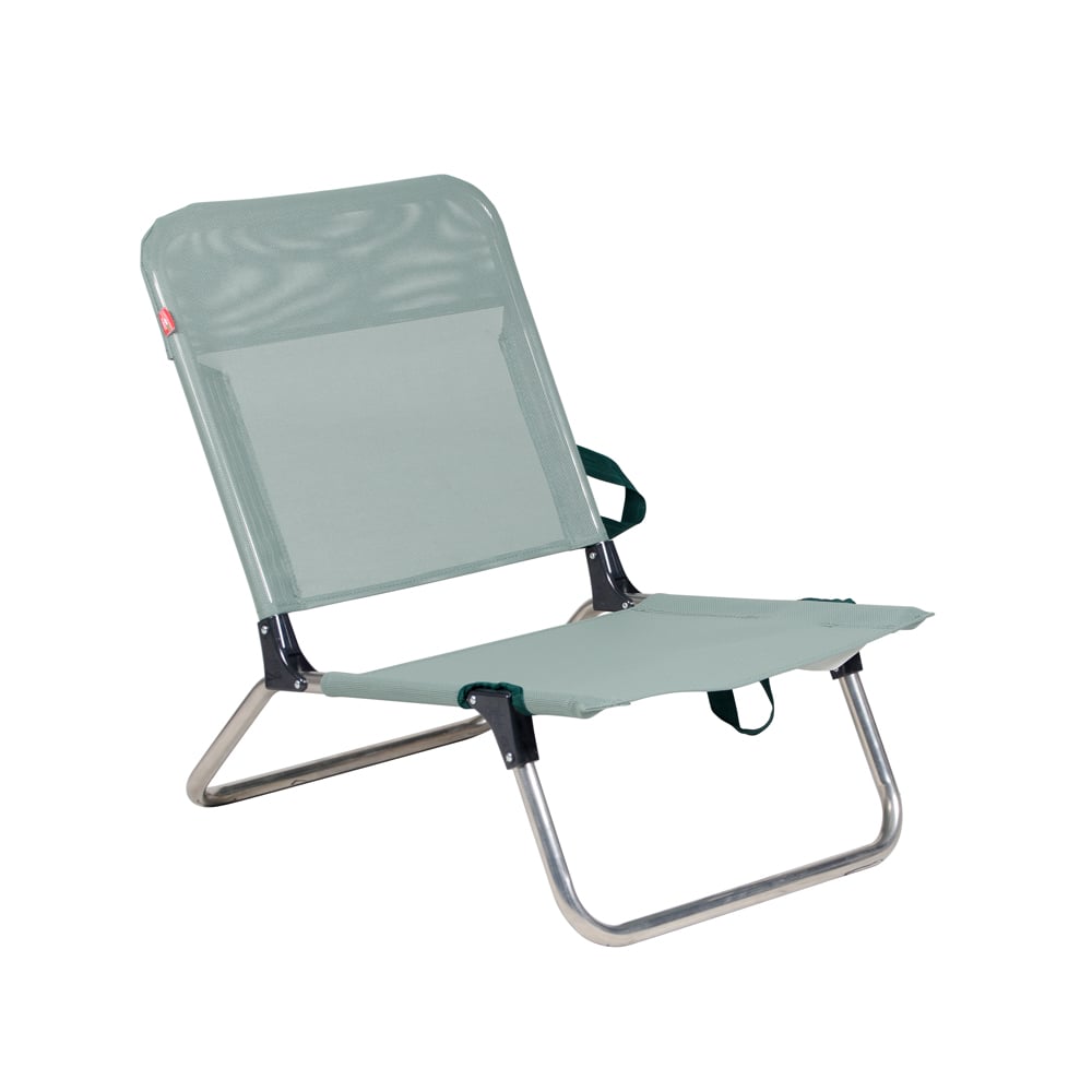 Fiam Quick solstol Sage green-aluminium | Skandinavisk Design | Solsängar & solstolar | Grön