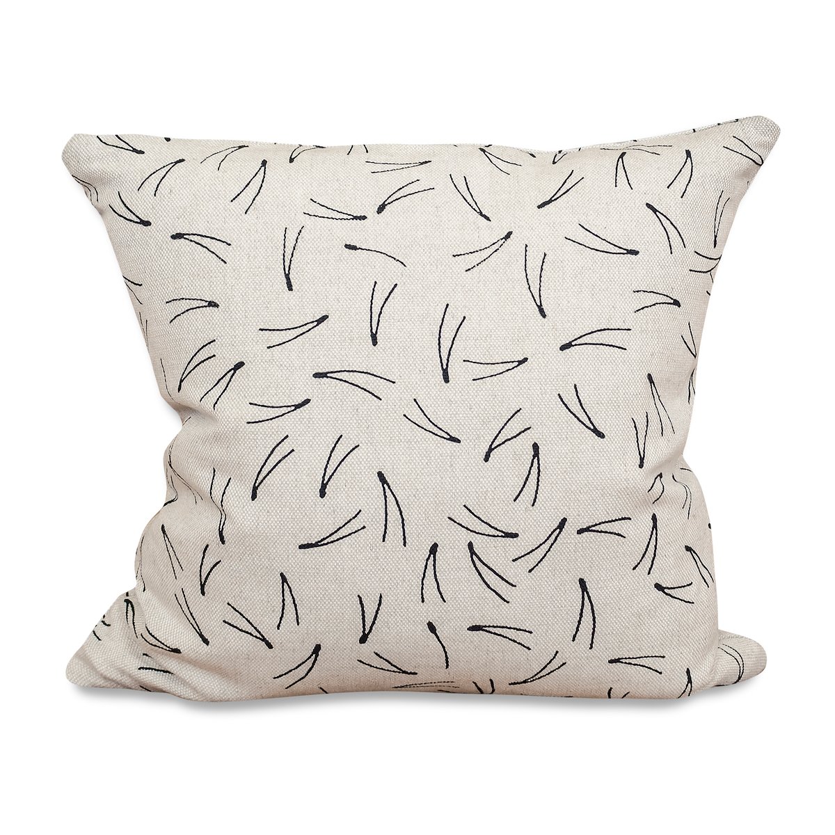 Fine Little Day Barr kuddfodral Natur-svart | Skandinavisk Design | Kuddfodral | Beige