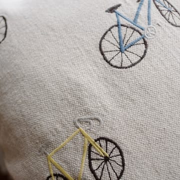Bicycles kuddfodral 48x48 cm - Beige - Fine Little Day