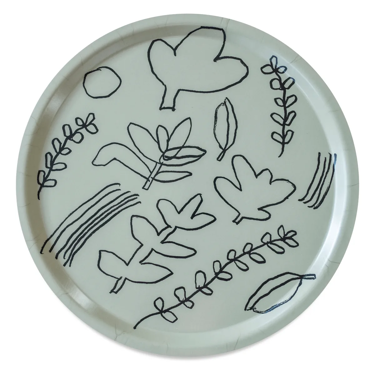 Fine Little Day Botanic bricka 38 cm Oliv