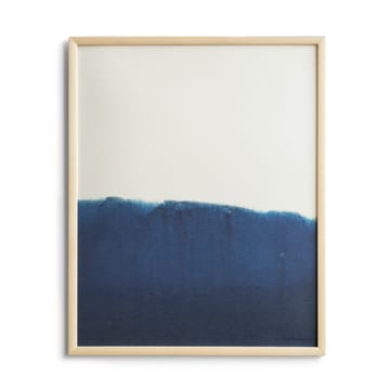 Dyeforindigo ocean 1 poster 40x50 cm - Blå-vit - Fine Little Day