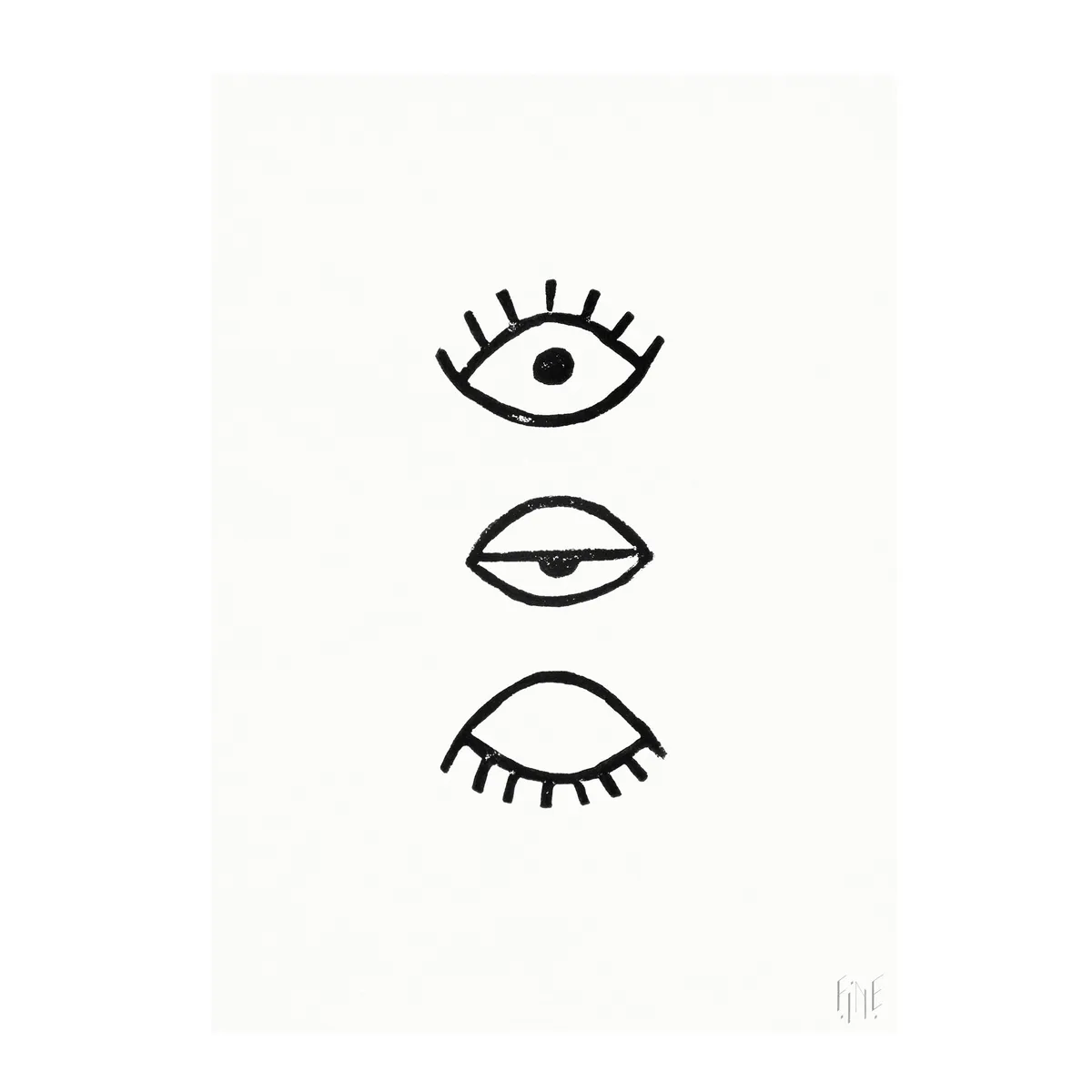 Fine Little Day Eye Eye poster 50x70 cm