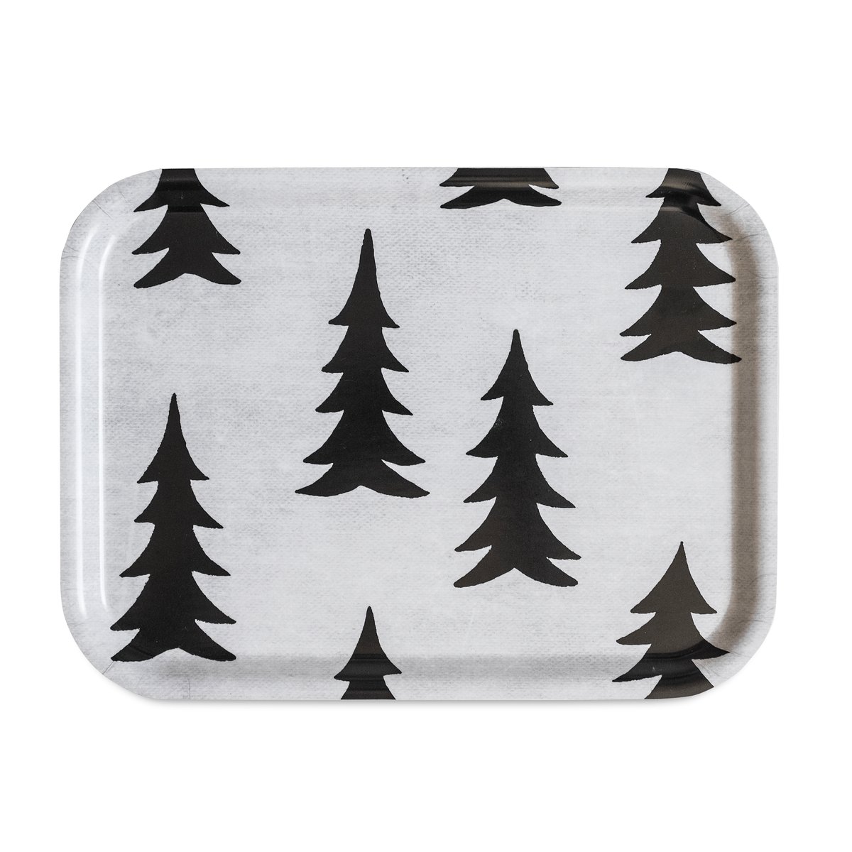 Fine Little Day Gran bricka 20x27 cm Svart-vit | Skandinavisk Design | Brickor | Vit