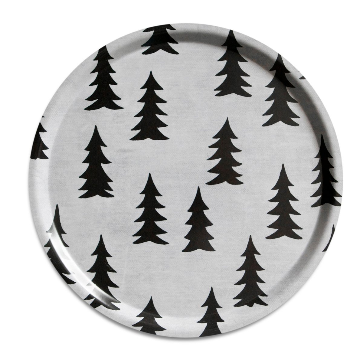 Fine Little Day Gran bricka vit-svart | Skandinavisk Design | Brickor | Svart