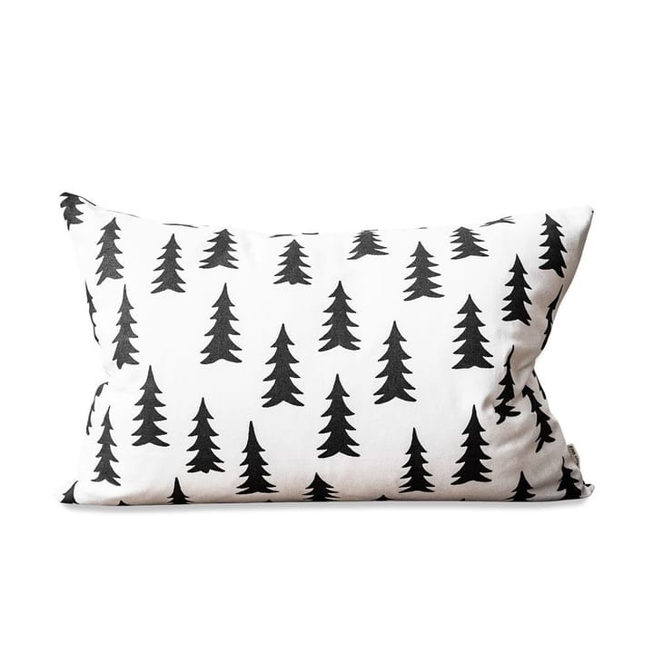 Gran kuddfodral 40x60 cm - vit-svart - Fine Little Day