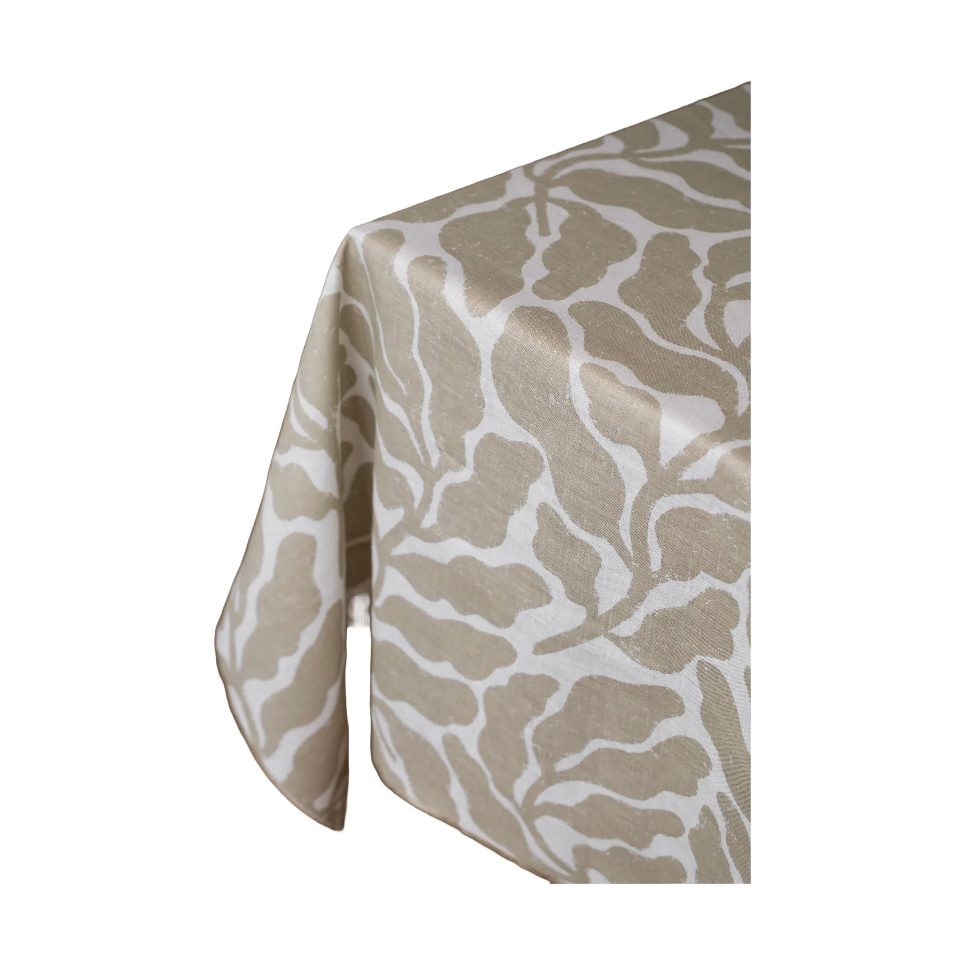 Fine Little Day Leaves bordsduk Sand, 149x250 cm | Skandinavisk Design | Dukar | Beige
