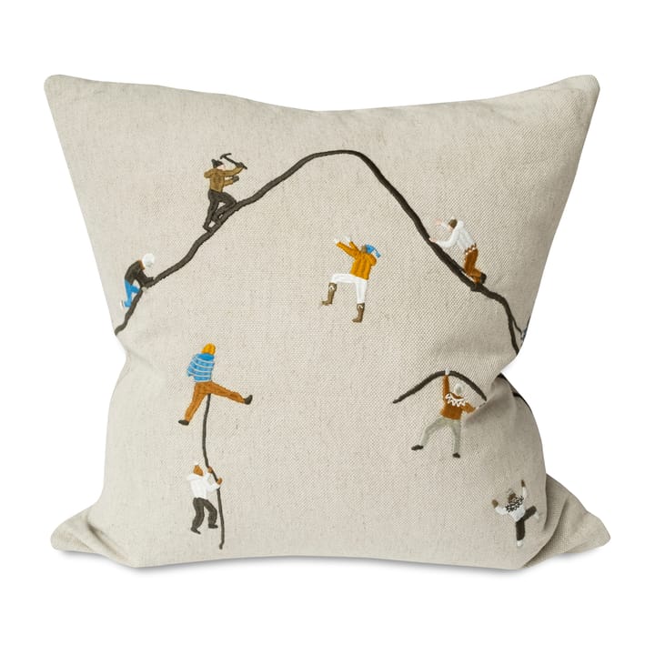 Mountain climbers kuddfodral 48x48 cm - Natur - Fine Little Day