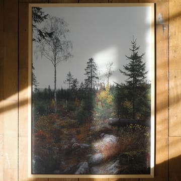 Norrland poster 50x70 cm - Grå-vit - Fine Little Day