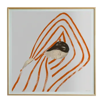 Own strokes poster - 70x70 cm - Fine Little Day