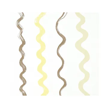 Randig vaxduk - White-yellow - Fine Little Day