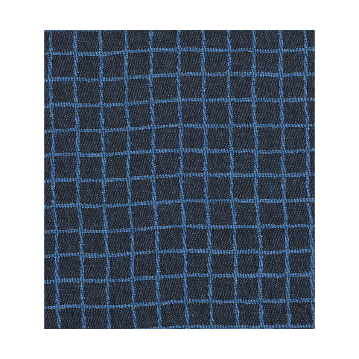 Fine Little Day Rutig tyg Blue-black | Skandinavisk Design | Tyger & Metervaror | Blå