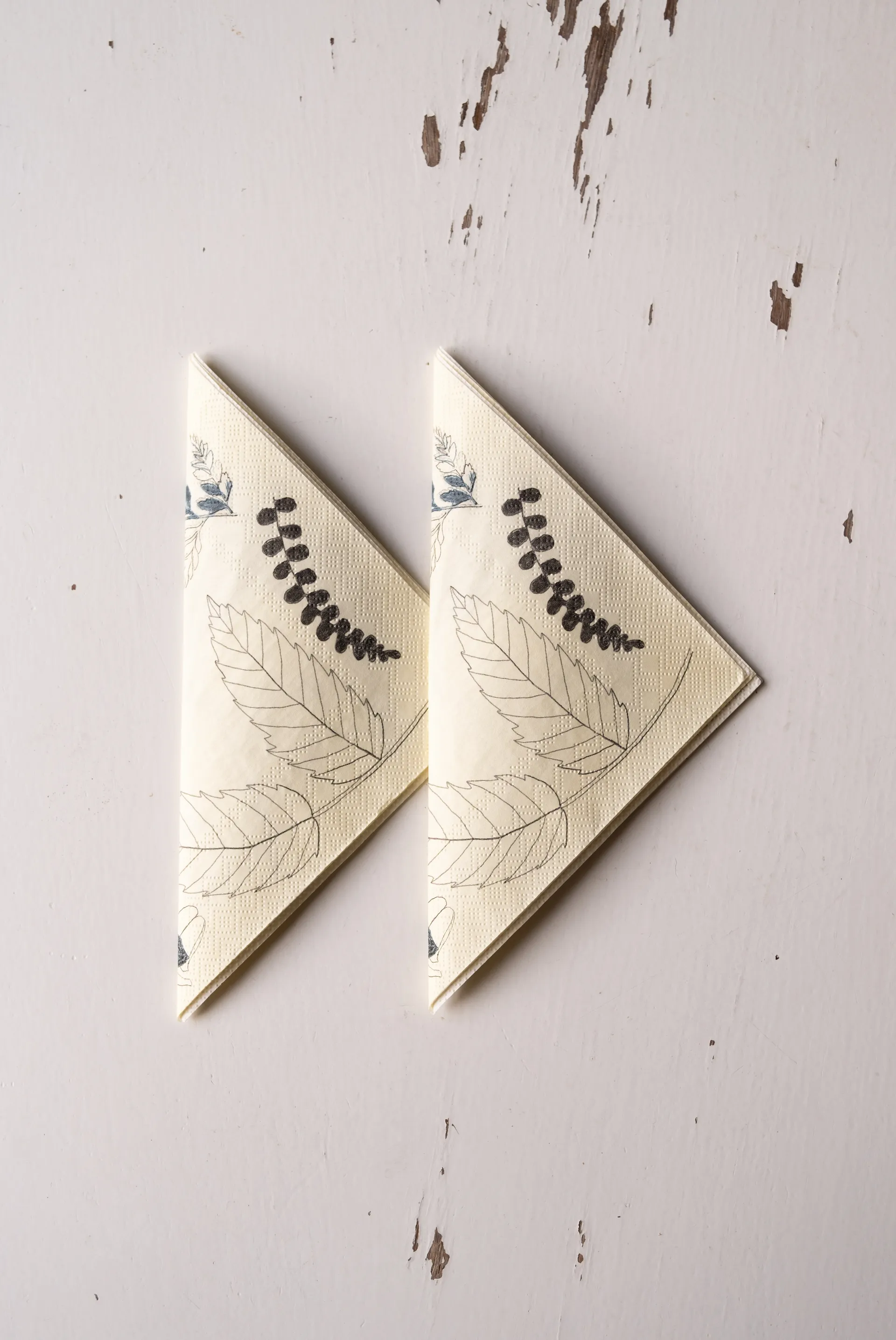 Saltholmen servett 25-pack, Gul-grå Fine Little Day