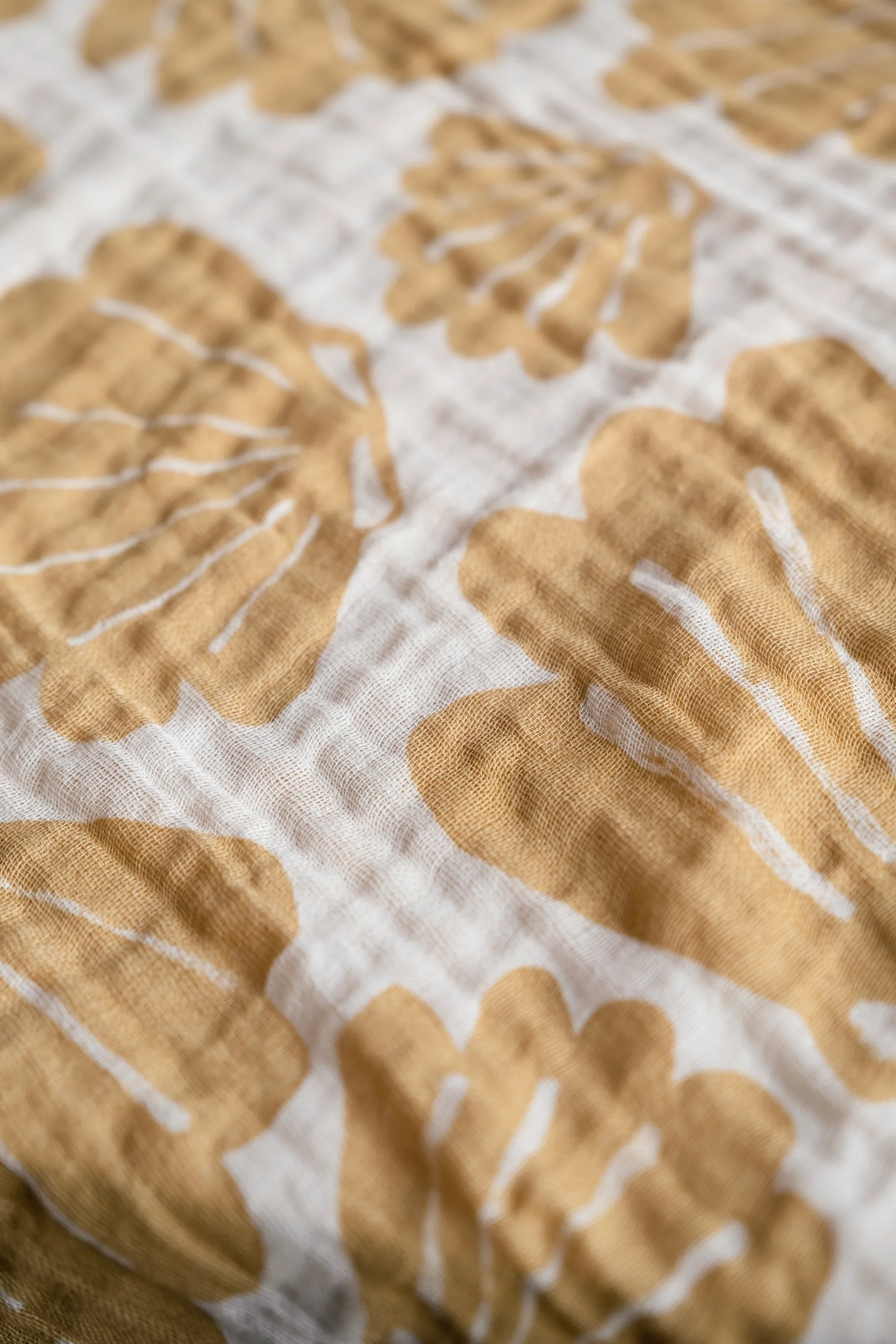 Snäcka muslinfilt 120x120 cm, Sand Fine Little Day