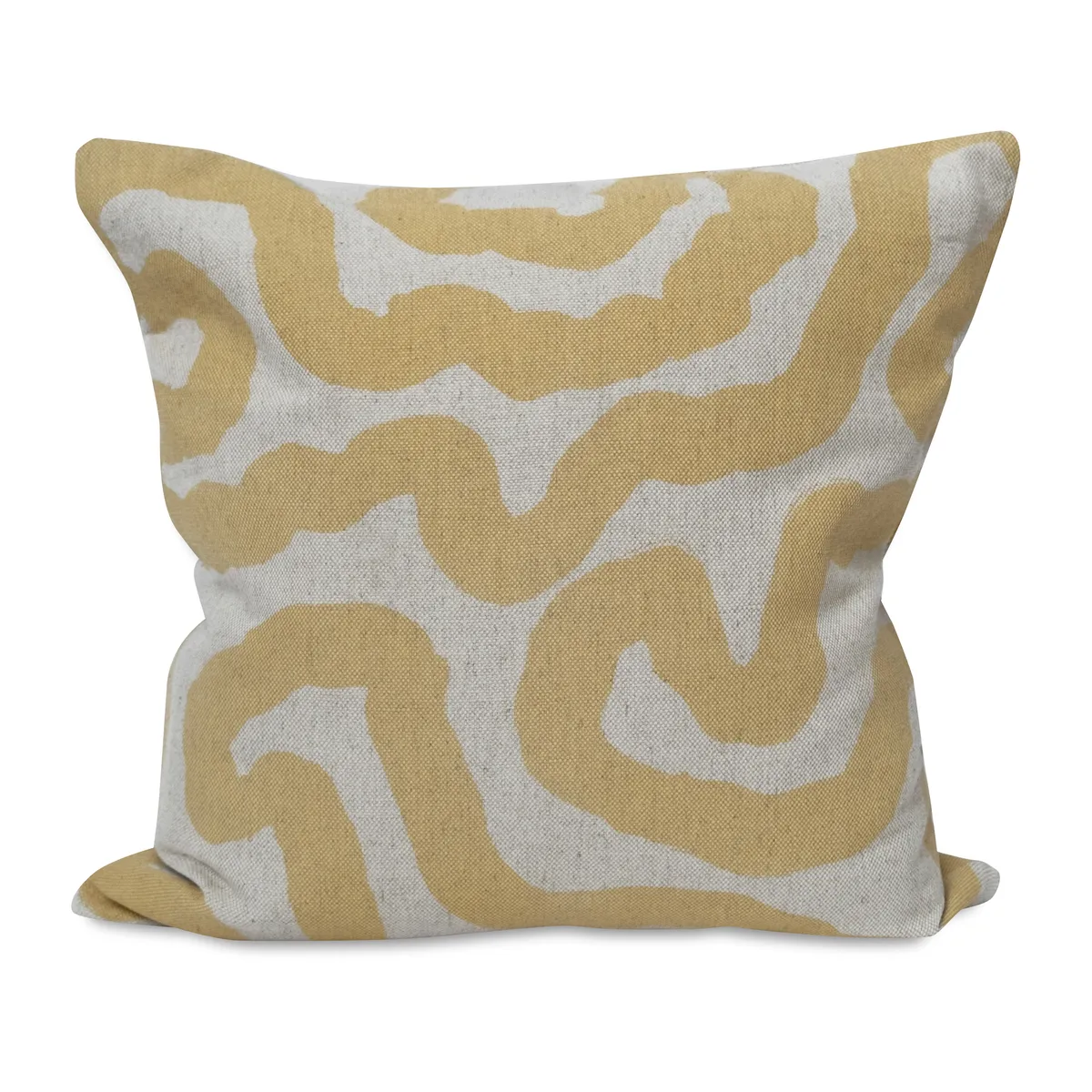 Fine Little Day Spår kuddfodral 48x48 cm Gul
