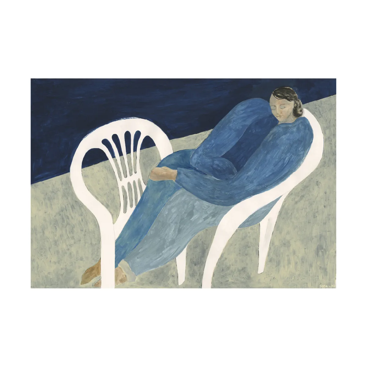 Fine Little Day Summer evening poster 50x70 cm