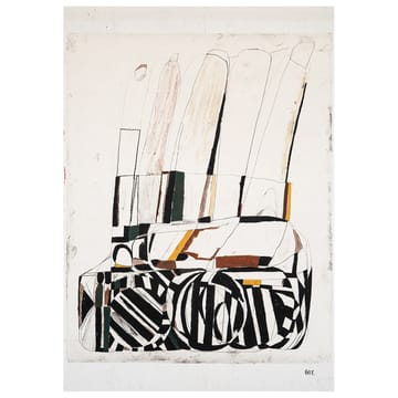 Takes time to pass poster 70x100 cm - Multi - Fine Little Day