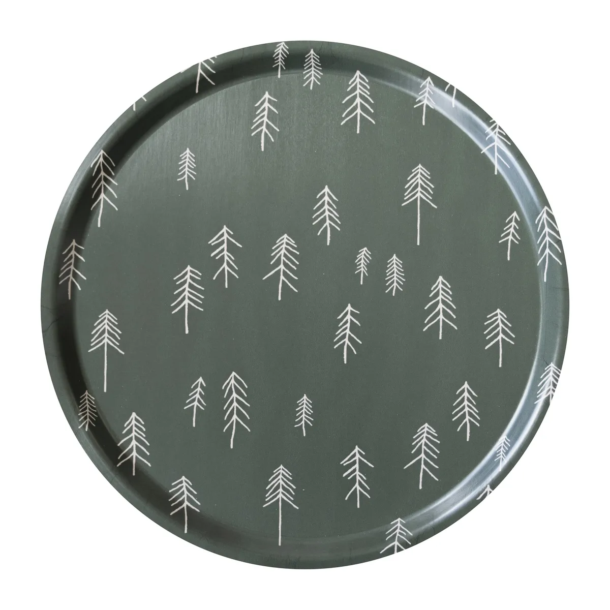 Fine Little Day Tall bricka Ø38 cm Grön-nude