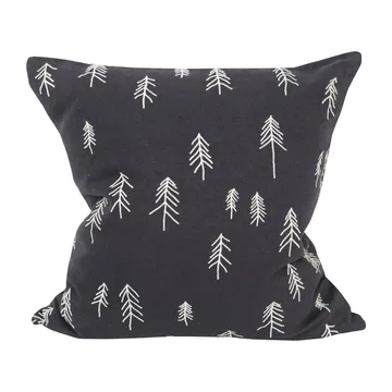 Tall kuddfodral 48x48 cm - Antracitblå - Fine Little Day