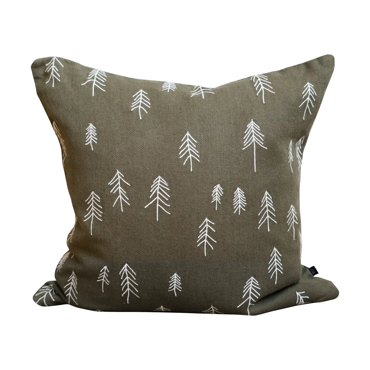 Fine Little Day Tall kuddfodral 48x48 cm Grön-vit